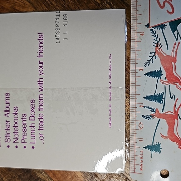 Hallmark Silly Scents scratch n sniff Trucks Tractors sealed sticker sheet - Picture 7 of 7